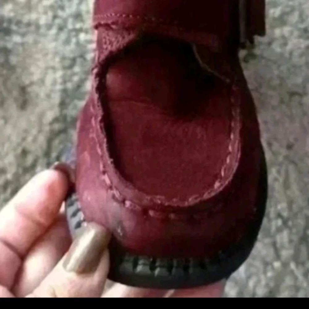 Ralph Lauren Kids Burgundy Ranger HI II Ski Polo Bear Suede Boots 10